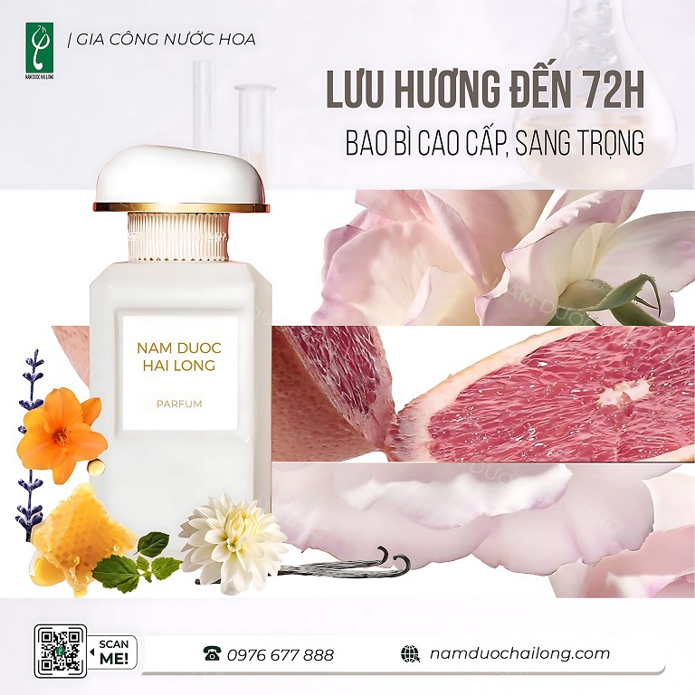 Nam dược Hải Long - Xưởng sản xuất nước hoa uy tín, chuyên nghiệp