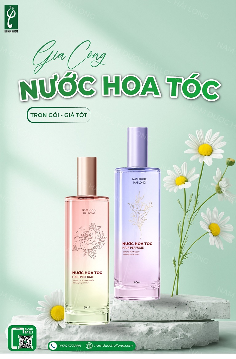 Nước hoa cao cấp gia công tại Nam dược Hải Long đảm bảo chất lượng ưu việt