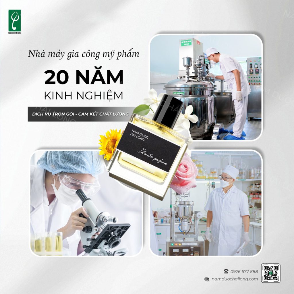 dịch vụ gia công nước hoa cho startup