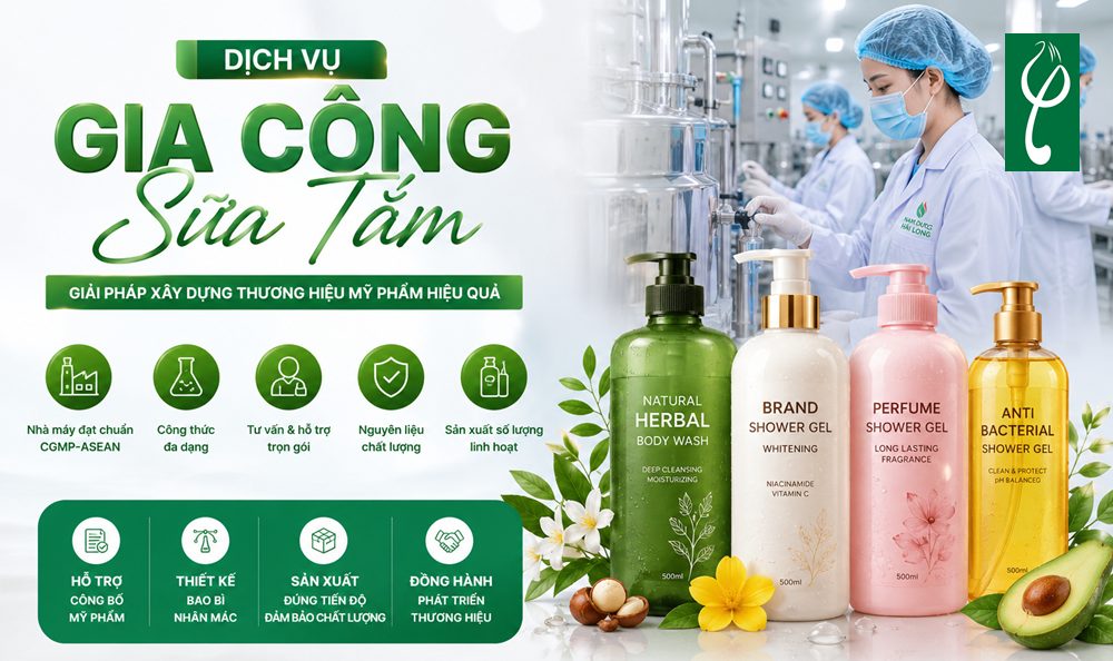 Gia Công Sữa Tắm