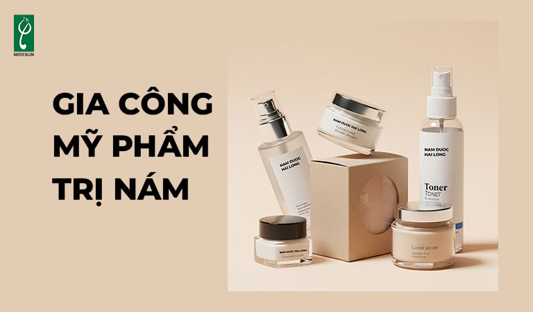 gia công mỹ phẩm trị nám