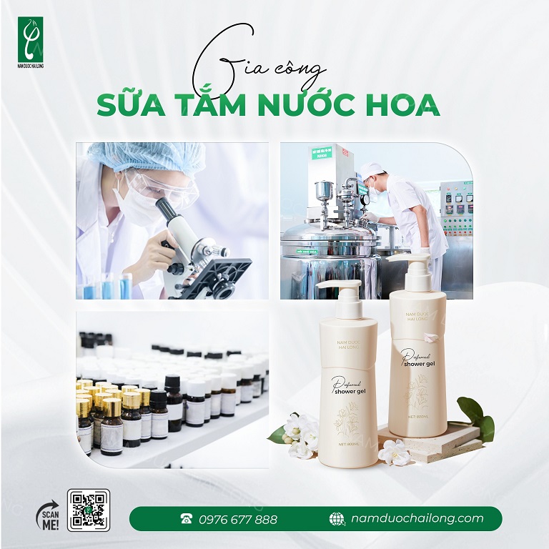 Công ty gia công sữa tắm