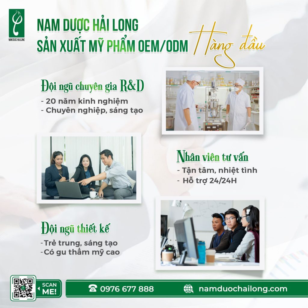 Dịch vụ gia công dầu gội