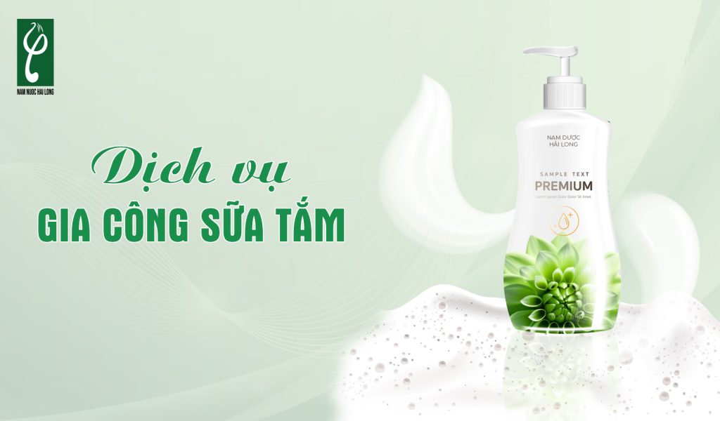 dịch vụ gia công sữa tắm