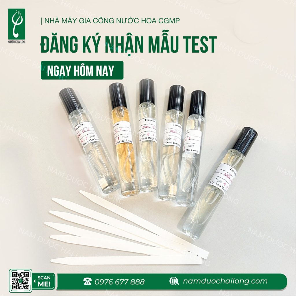 dịch vụ gia công nước hoa cho startup