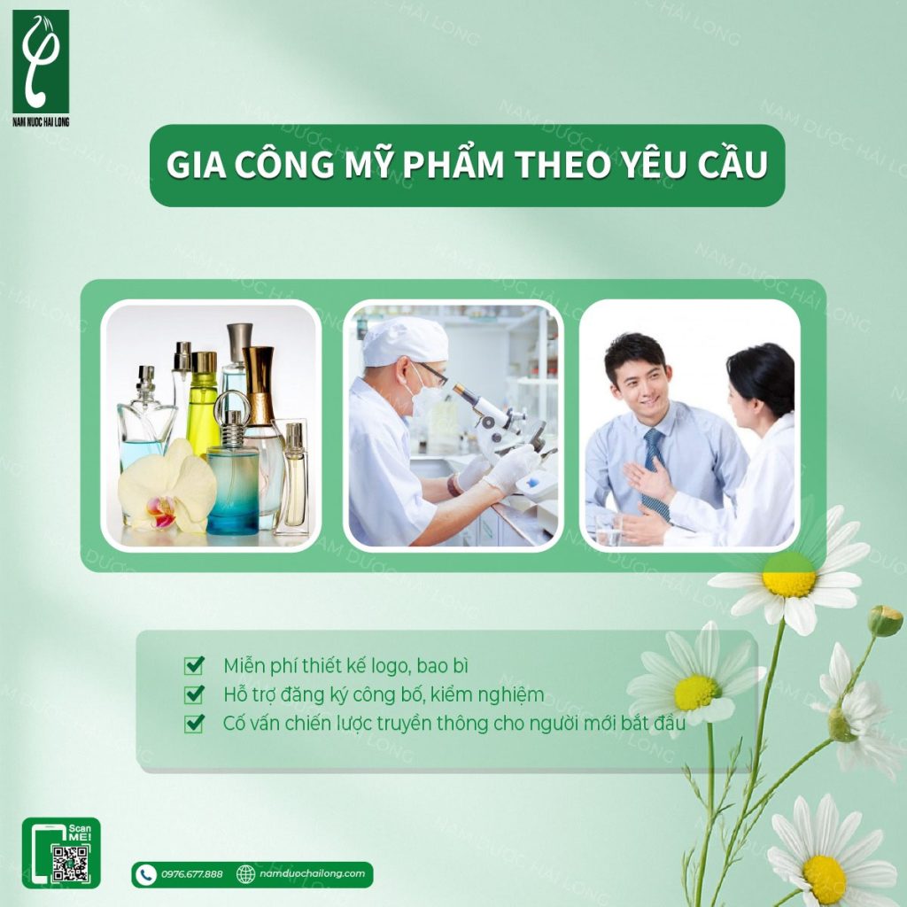 báo giá gia công nước tẩy trang