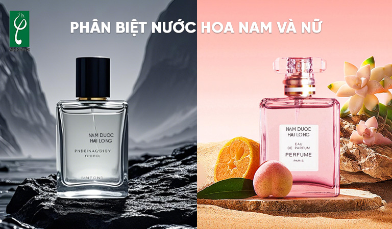 phân biệt nước hoa nam và nữ
