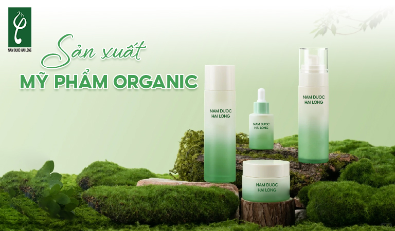 sản xuất mỹ phẩm organic