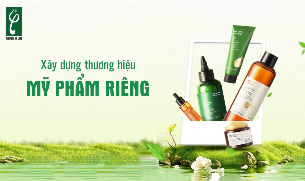 xây dựng thương hiệu mỹ phẩm riêng