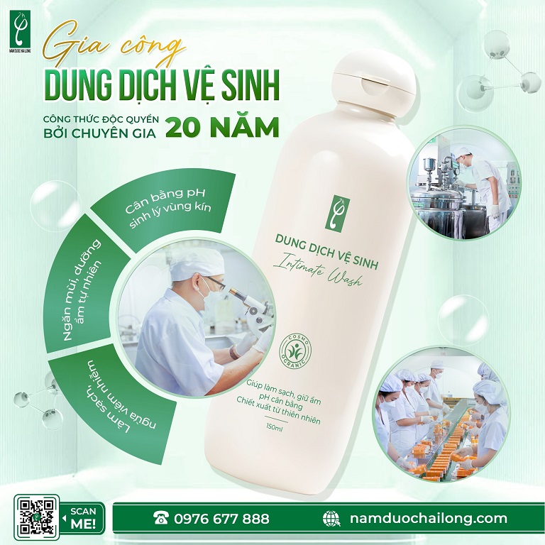 Xưởng gia công dung dịch vệ sinh