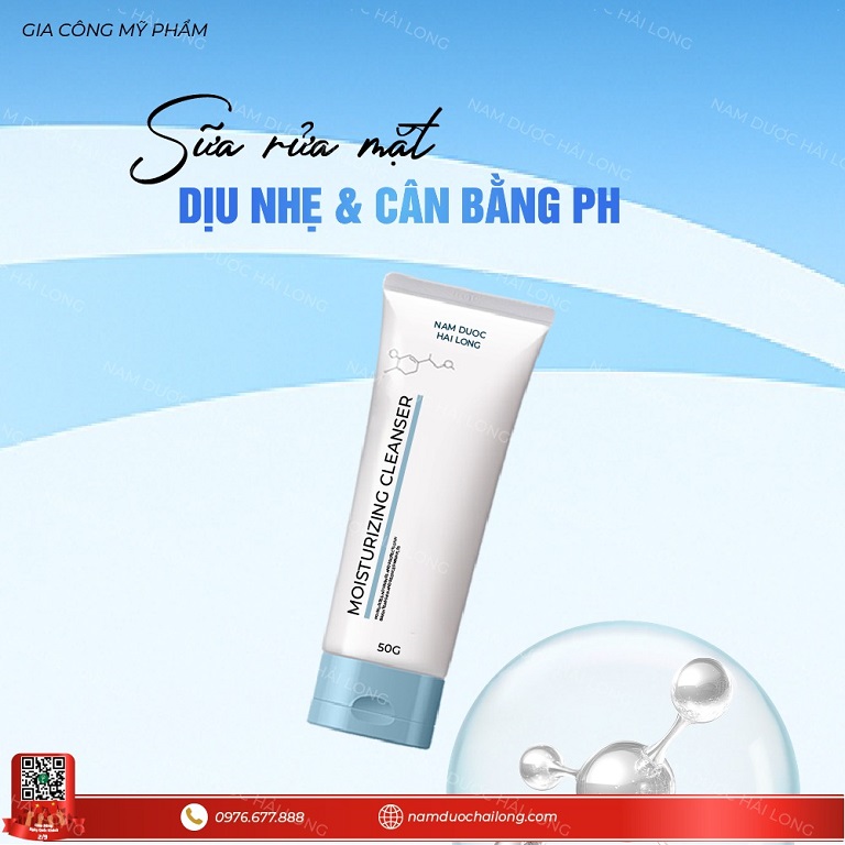 Xưởng gia công sữa rửa mặt