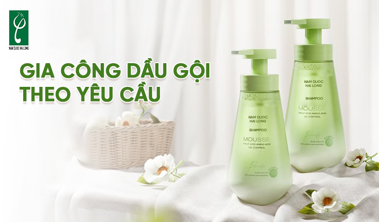 gia công dầu gội theo yêu cầu