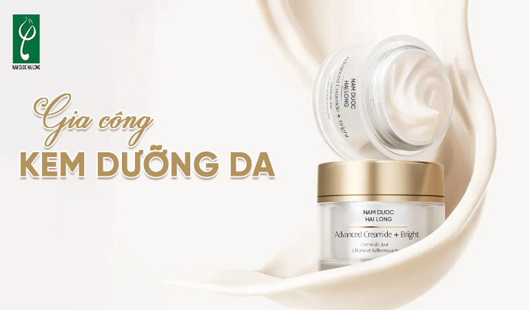 gia công kem dưỡng da