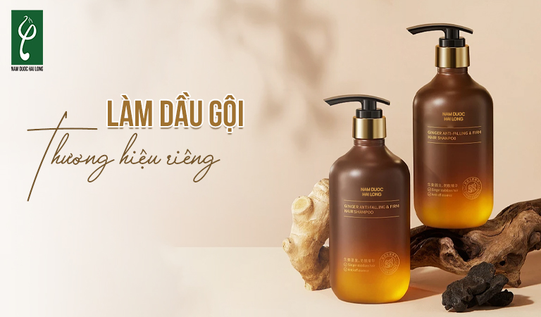 làm dầu gội thương hiệu riêng