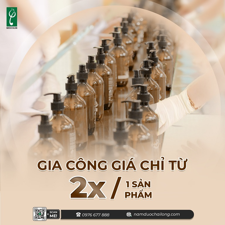 Nam dược Hải Long - Nhà máy sản xuất nước bao sái bàn thờ chất lượng cao