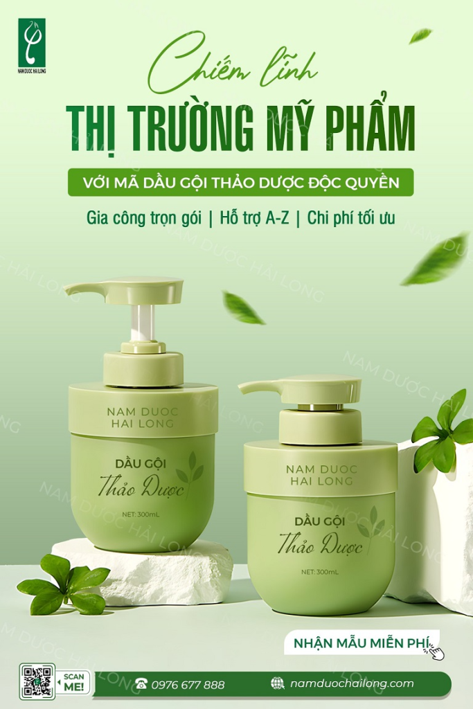 Đặt làm dầu gội thương hiệu cá nhân giúp chủ đầu tư phát triển công thức độc quyền, nâng cao khả năng cạnh tranh