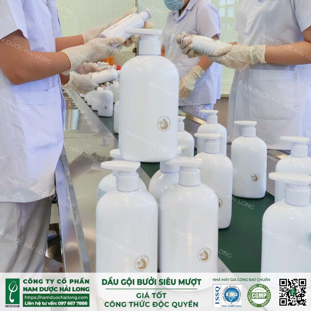 Công ty gia công dầu gội
