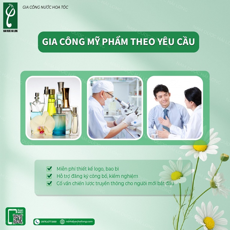 nhà máy gia công mỹ phẩm thảo dược