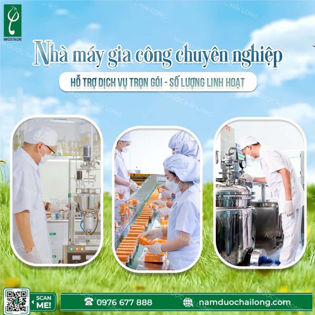 dịch vụ gia công serum
