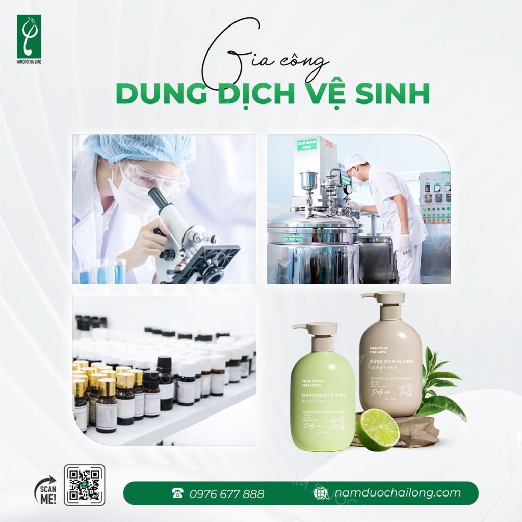 nhận gia công dung dịch vệ sinh