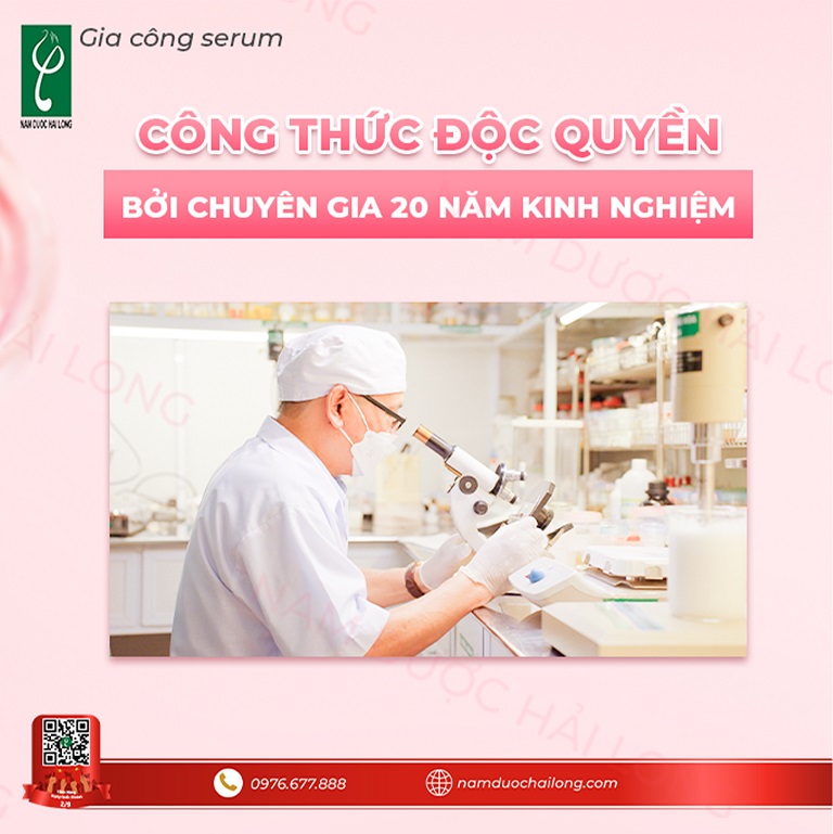 Nhận gia công serum