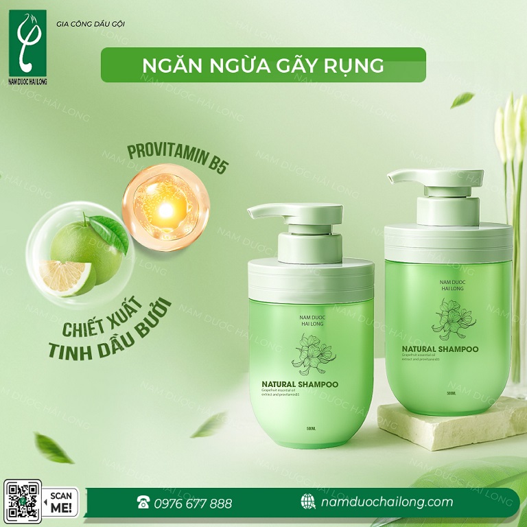 sản xuất dầu gội thương hiệu riêng