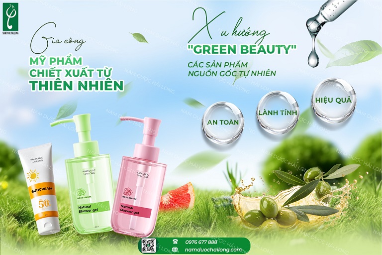 sản xuất mỹ phẩm thiên nhiên