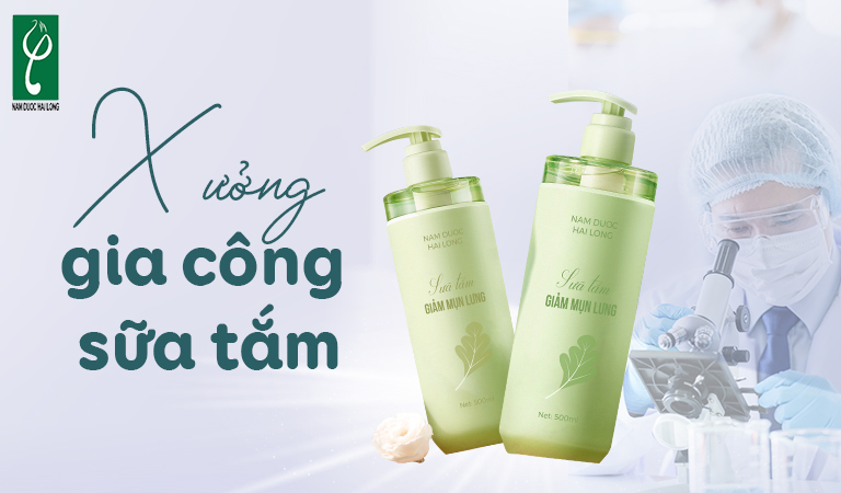 Xưởng gia công sữa tắm