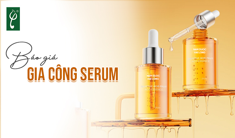 báo giá gia công serum