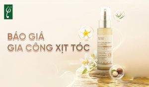báo giá gia công xịt tóc