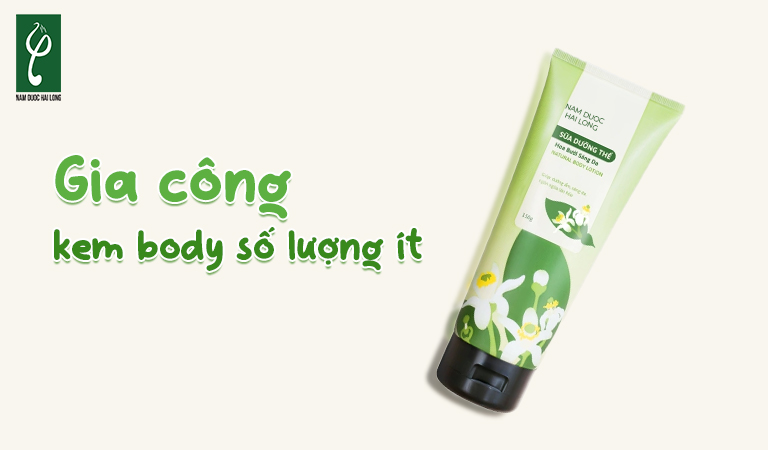 gia công kem body số lượng ít