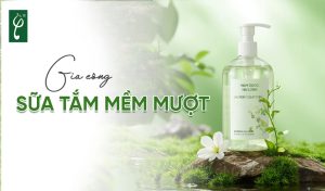 gia công sữa tắm mềm mượt