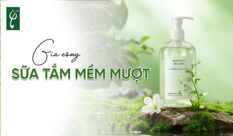 gia công sữa tắm mềm mượt