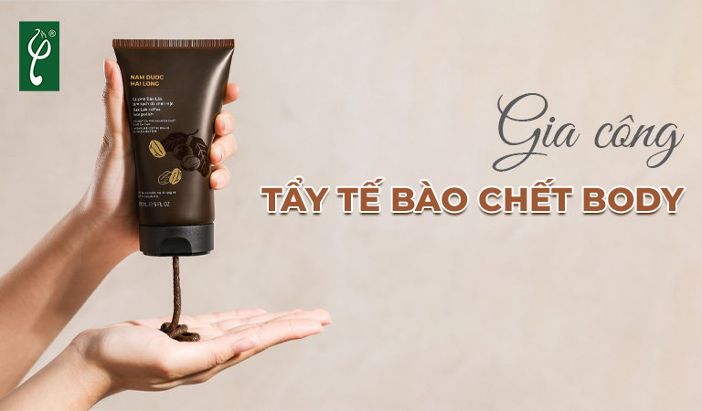 gia công tẩy tế bào chết body