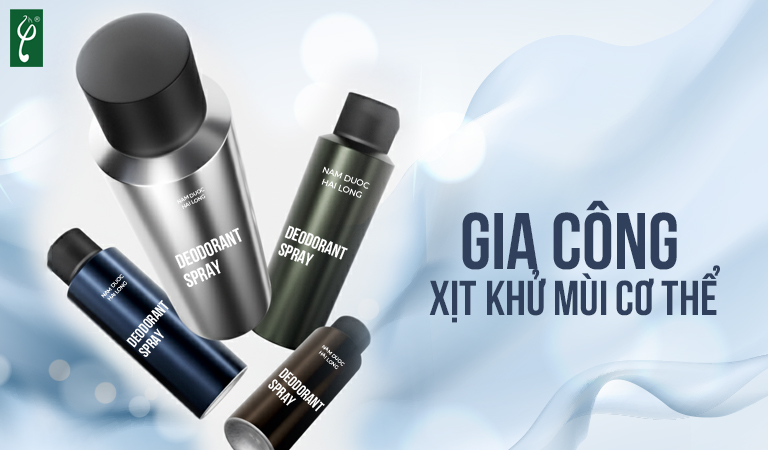 gia công xịt khử mùi cơ thể