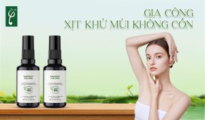 gia công xịt khử mùi không cồn