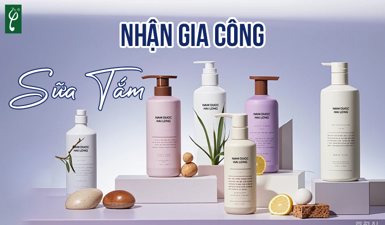 nhận gia công sữa tắm