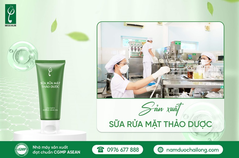 Tổng hợp các dòng sữa rửa mặt được gia công phổ biến