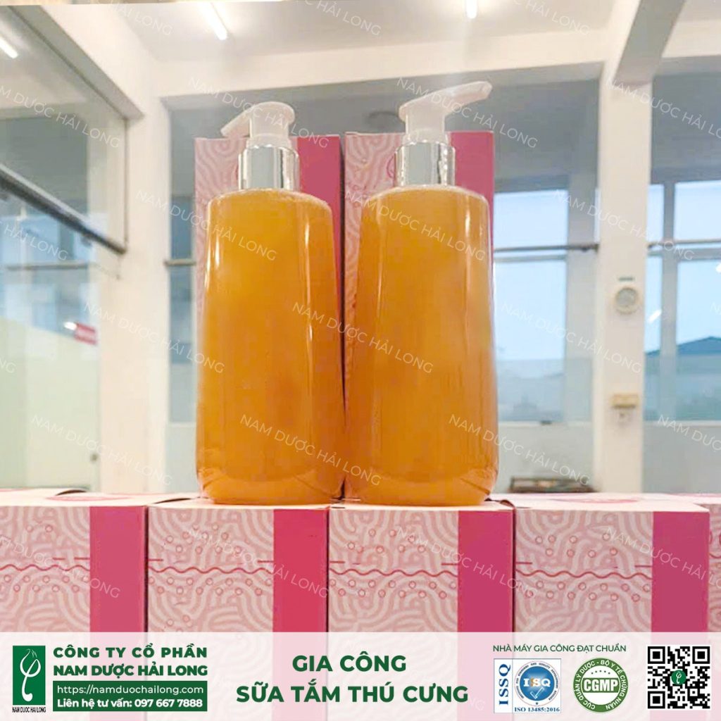Báo giá gia công sữa tắm thú cưng