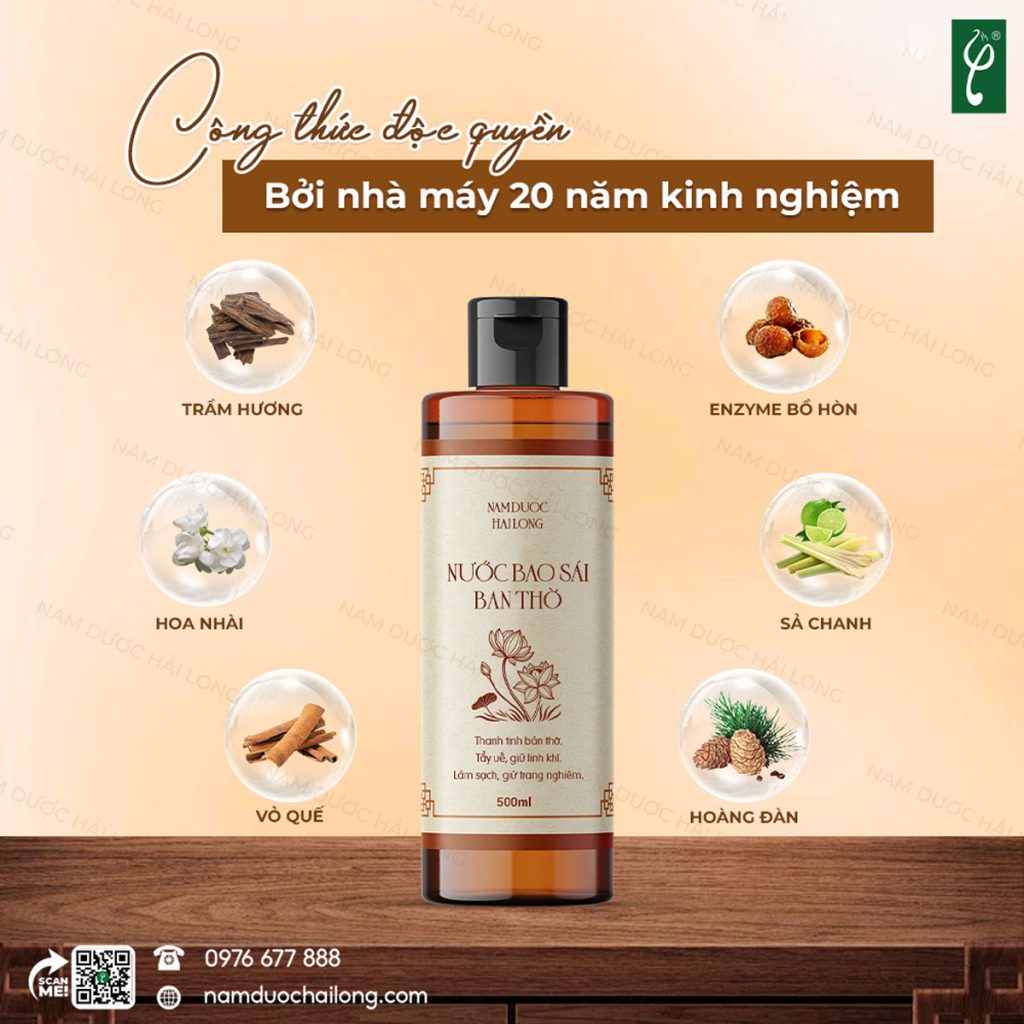 gia công sản xuất nước bao sái