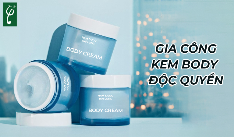 gia công kem body độc quyền