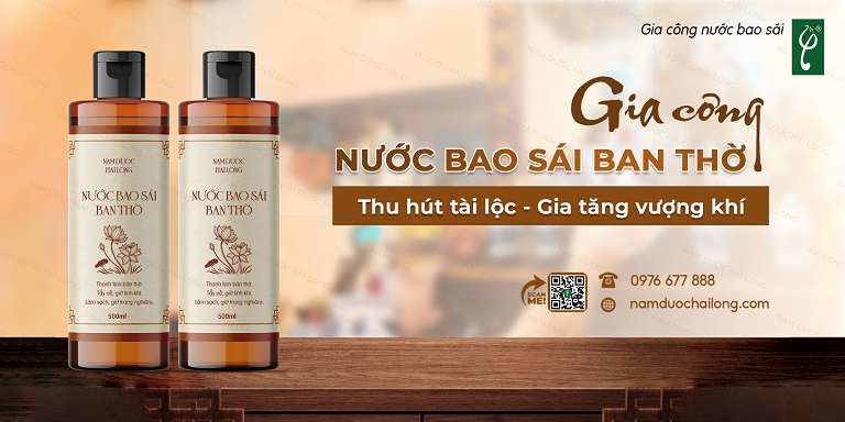 Gia công nước bao sái độc quyền