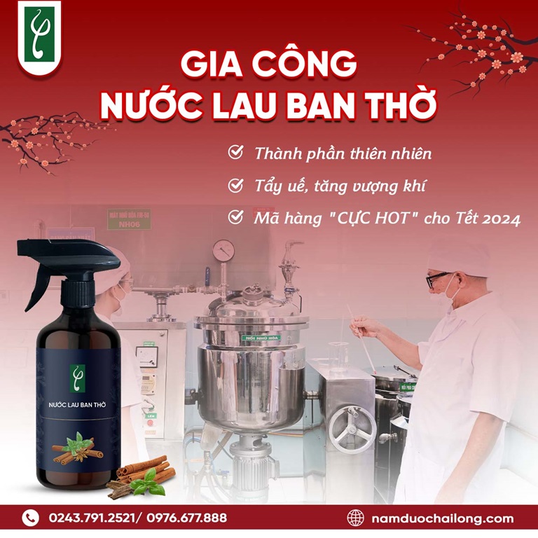 Gia công nước bao sái uy tín