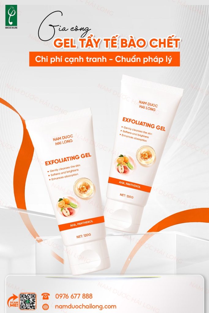 Sản phẩm tẩy tế bào chết tại Nam Dược Hải Long