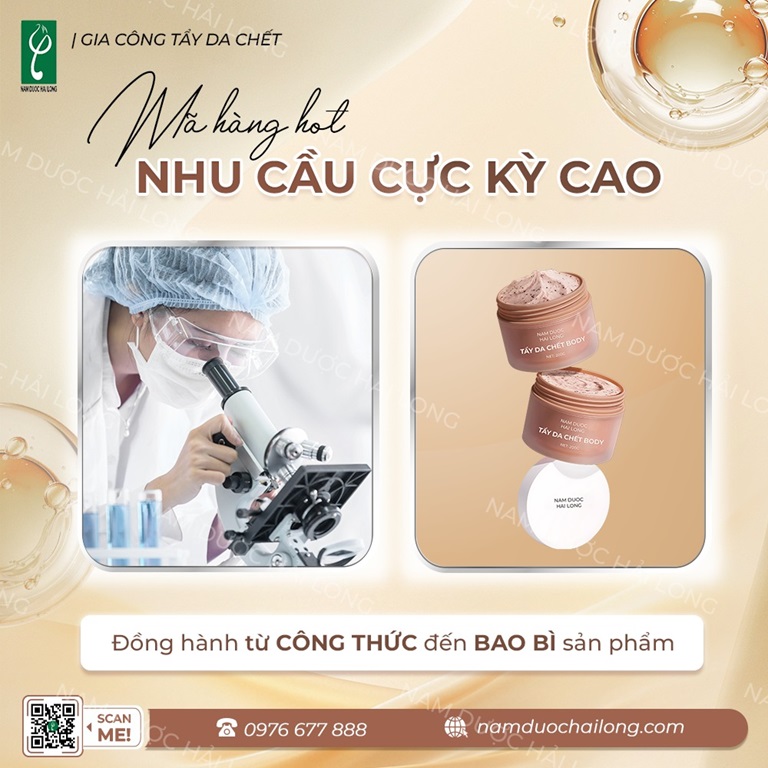 Gia công tẩy tế bào chết toàn thân