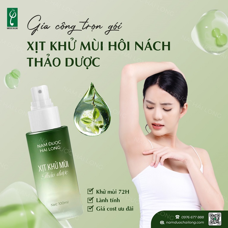 Gia công xịt khử mùi cao cấp - Bí quyết phát triển sản phẩm “HOT” Nam Dược Hải Long cam kết xịt khử mùi chất lượng ổn định và an toàn