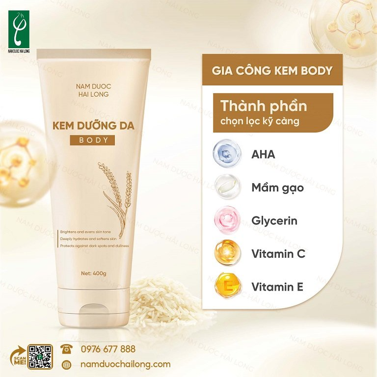 Sản xuất kem body giá rẻ giúp tối ưu hóa lợi nhuận và giảm thiểu rào cản gia nhập thị trường
