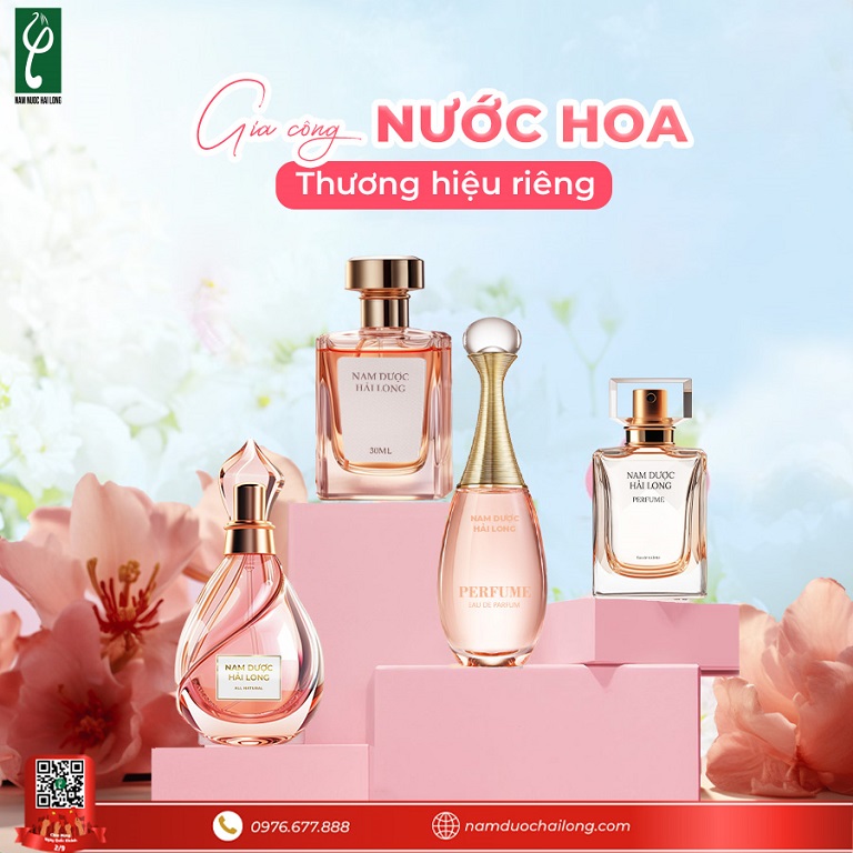 Nam Dược Hải Long gia công nước hoa chuyên nghiệp, uy tín