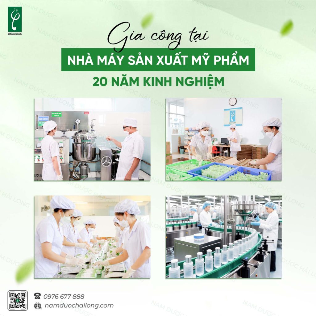 Báo giá gia công kem body chuẩn CGMP, hoàn thiện pháp lý A-Z tại nhà máy Nam Dược Hải Long báo giá gia công kem body