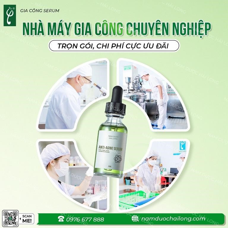 sản xuất serum theo yêu cầu